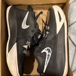 Kids Black and White Sneakers